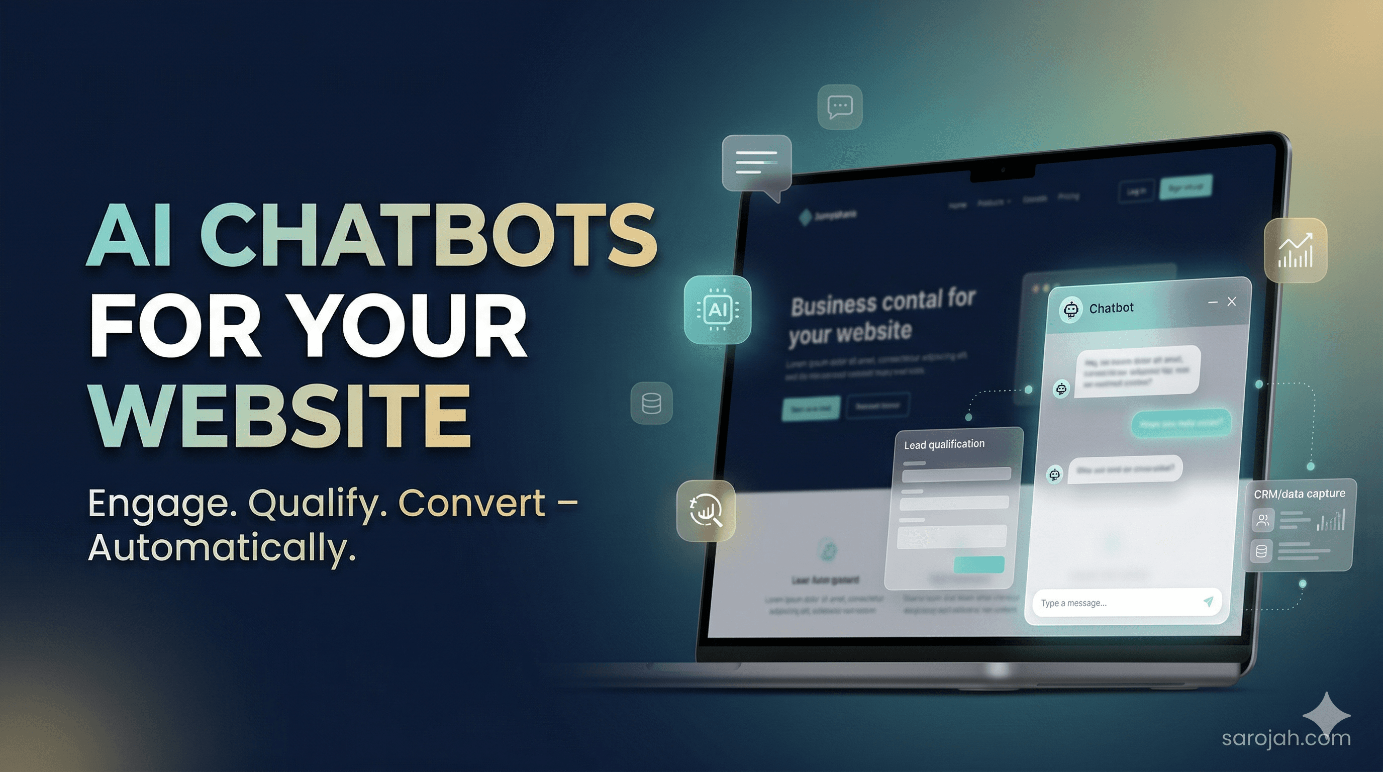 AI Chatbots For Your Website – engage qualify convert